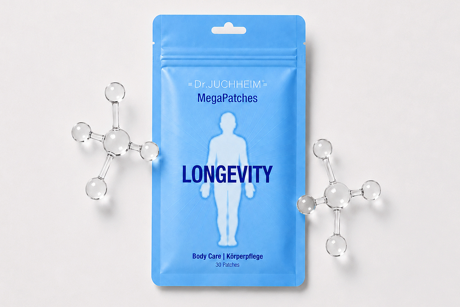 Das Produkt Mega Patches "LONGEVITY" von Dr. Juchheim